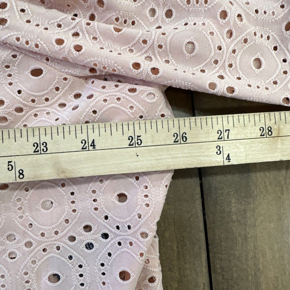 Perceptions 3X Bolero Top Blush Pink 3/4 Flare Bell Sleeve Women's NEW - Picture 9 of 10
